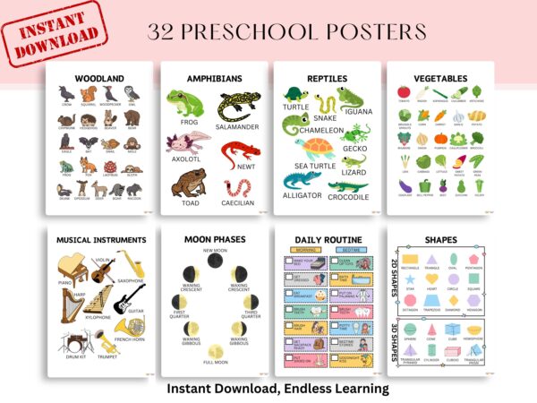 Preschool posters