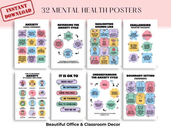 Mental health posters