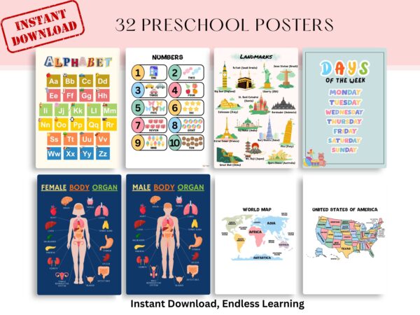Preschool posters