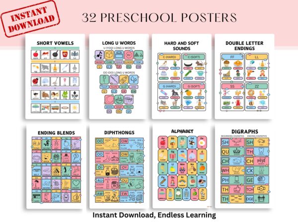 Preschool posters
