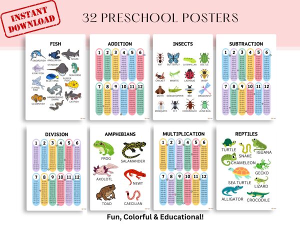 Preschool posters